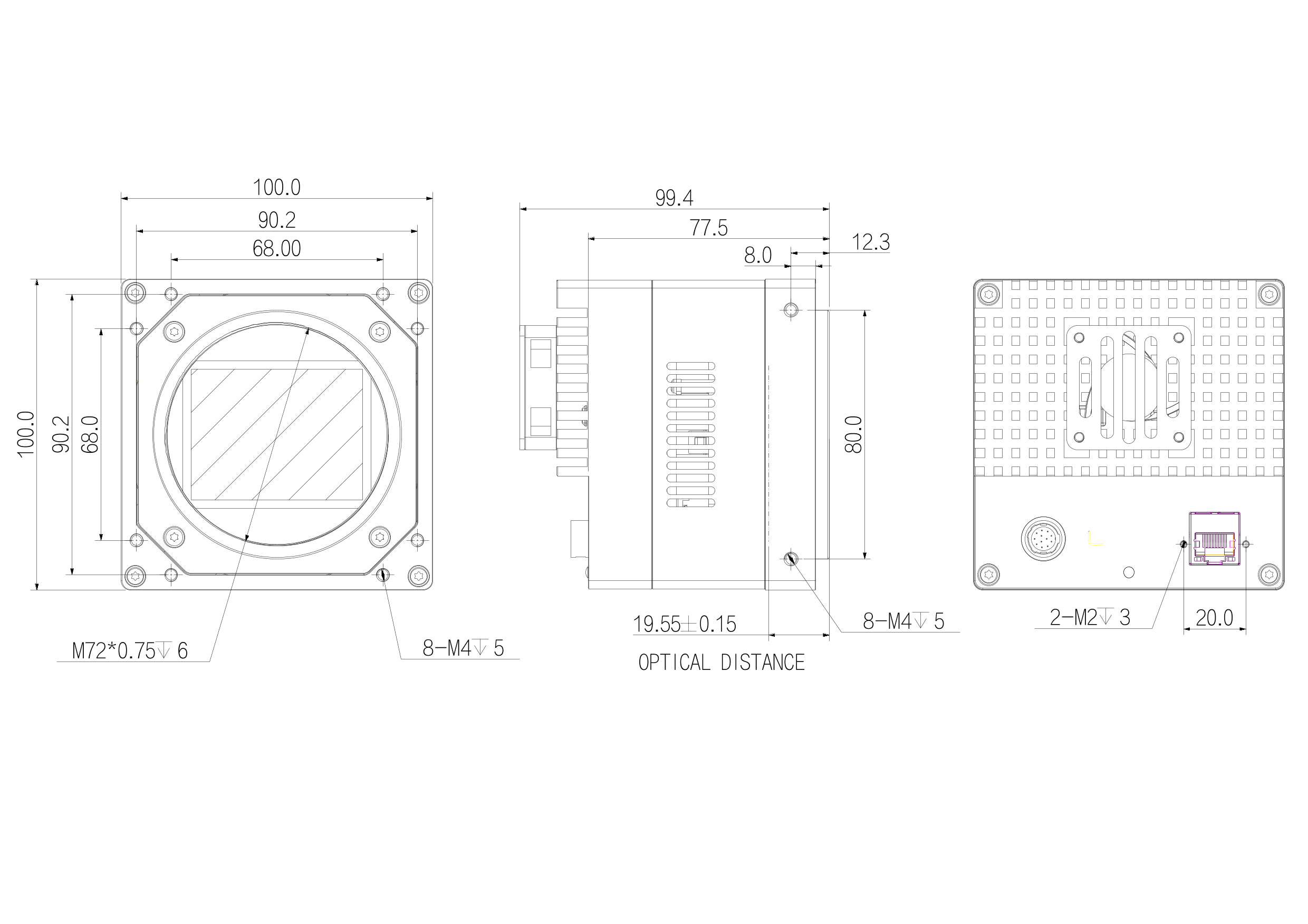 AX7Q27MT470E dimension drawing