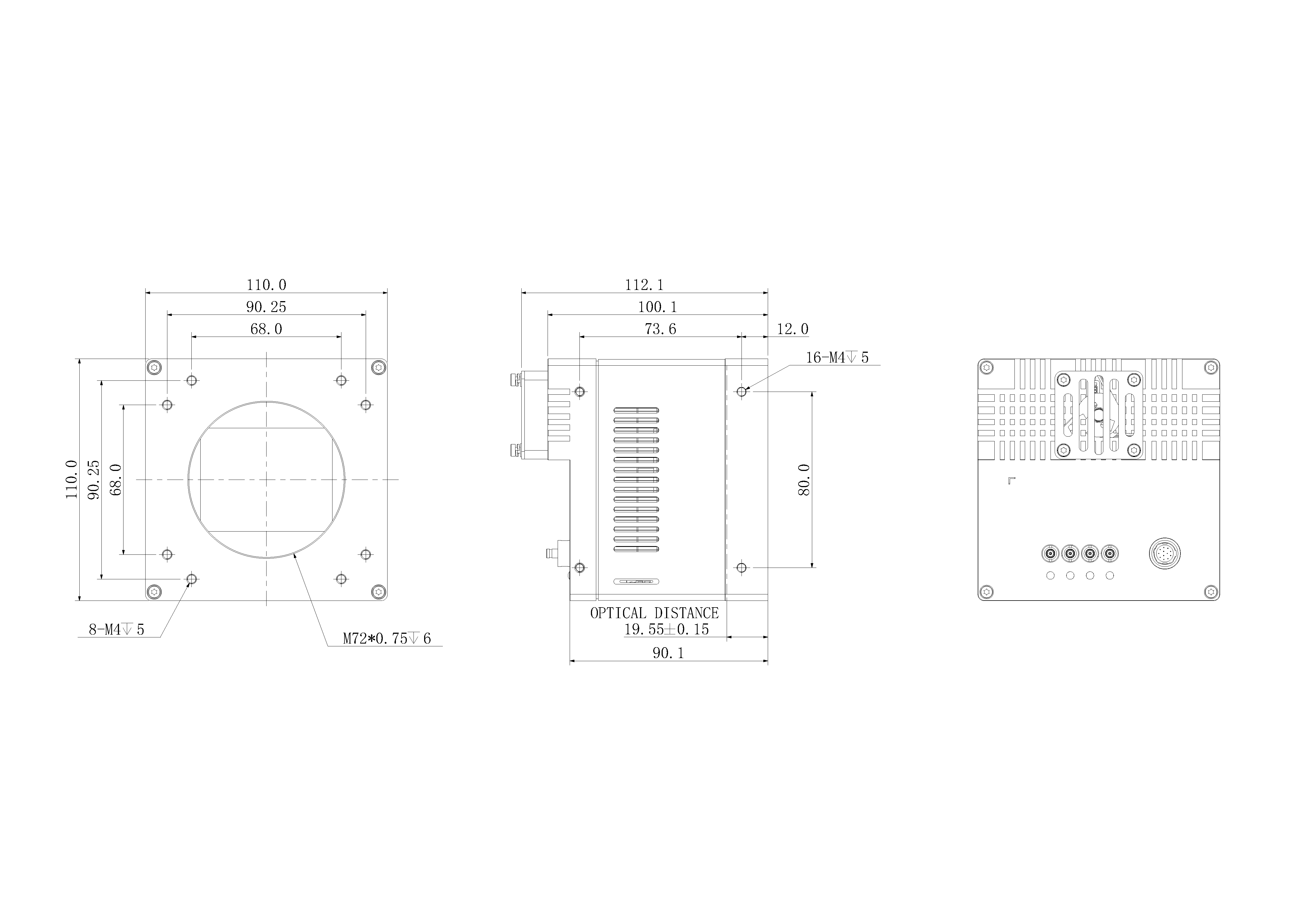 AX7Q10MX770E dimension drawing