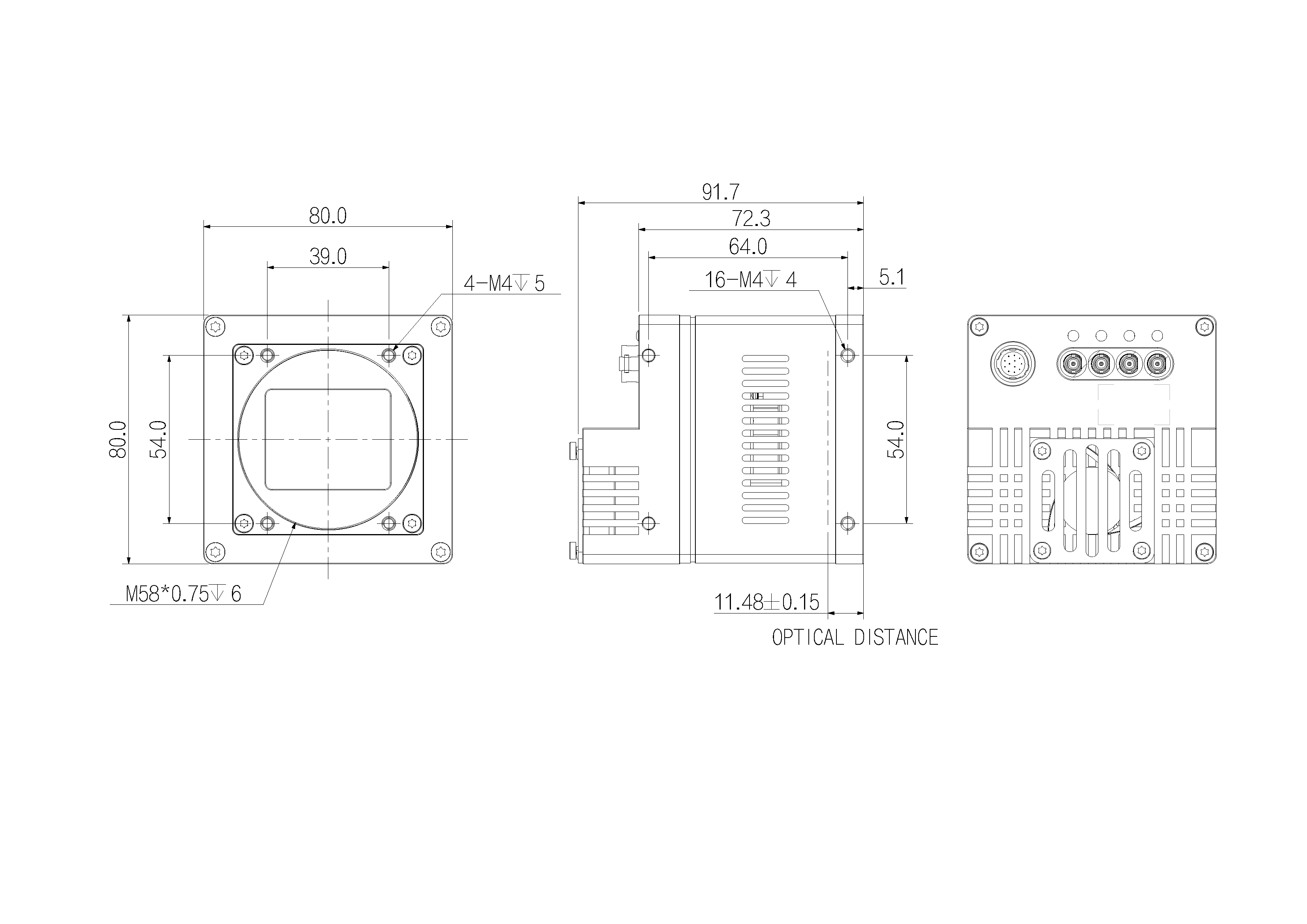 AX5A22MP050E dimension drawing