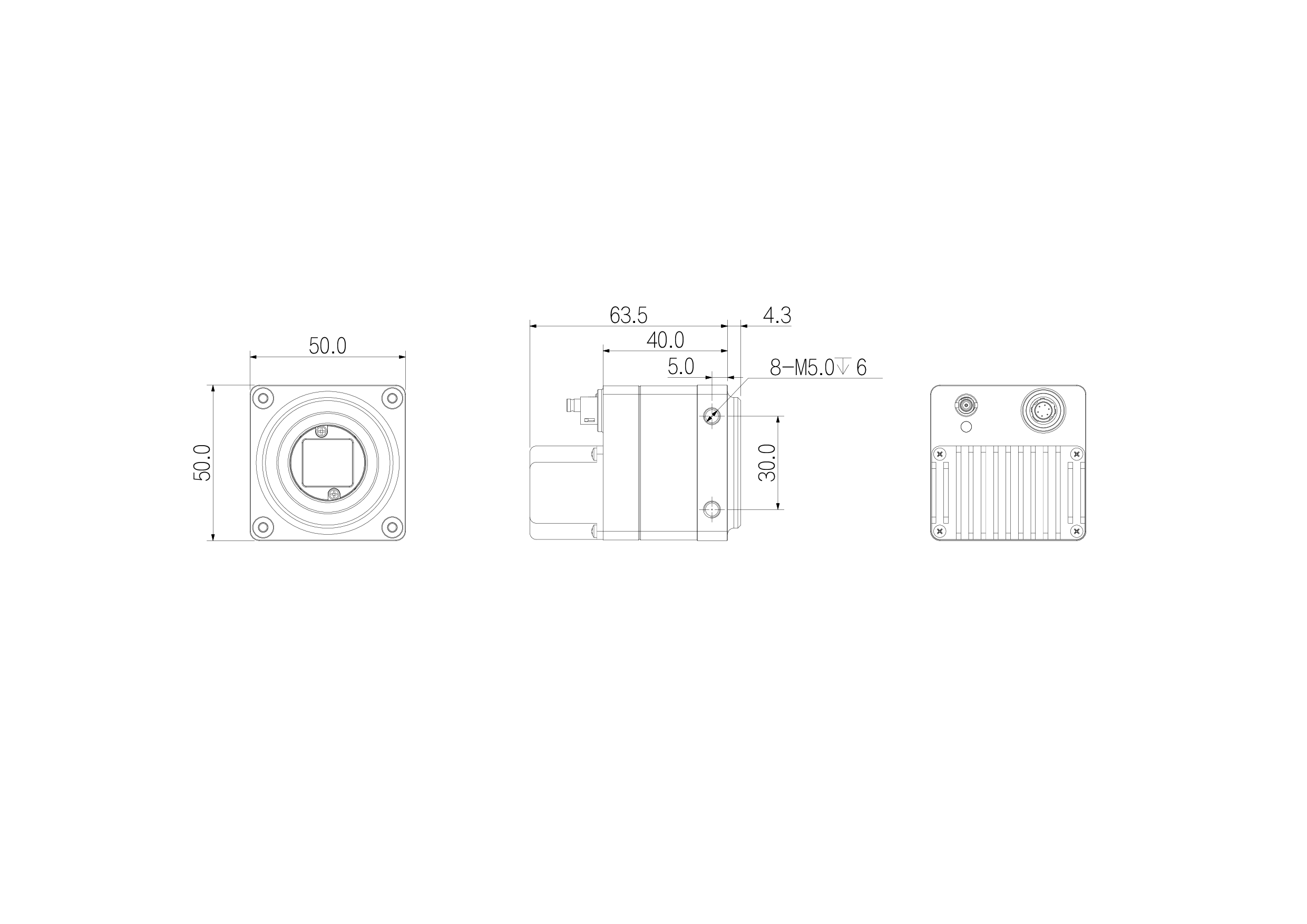 AX0057MX1E-000 dimension drawing