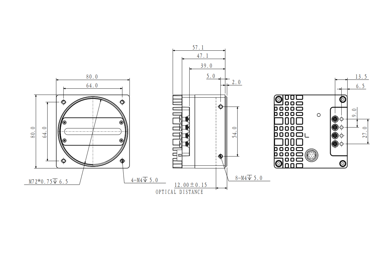 L5087MX470E dimension drawing