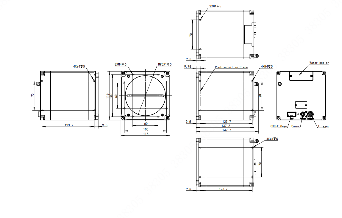 MV-L167MQ-T dimension drawing